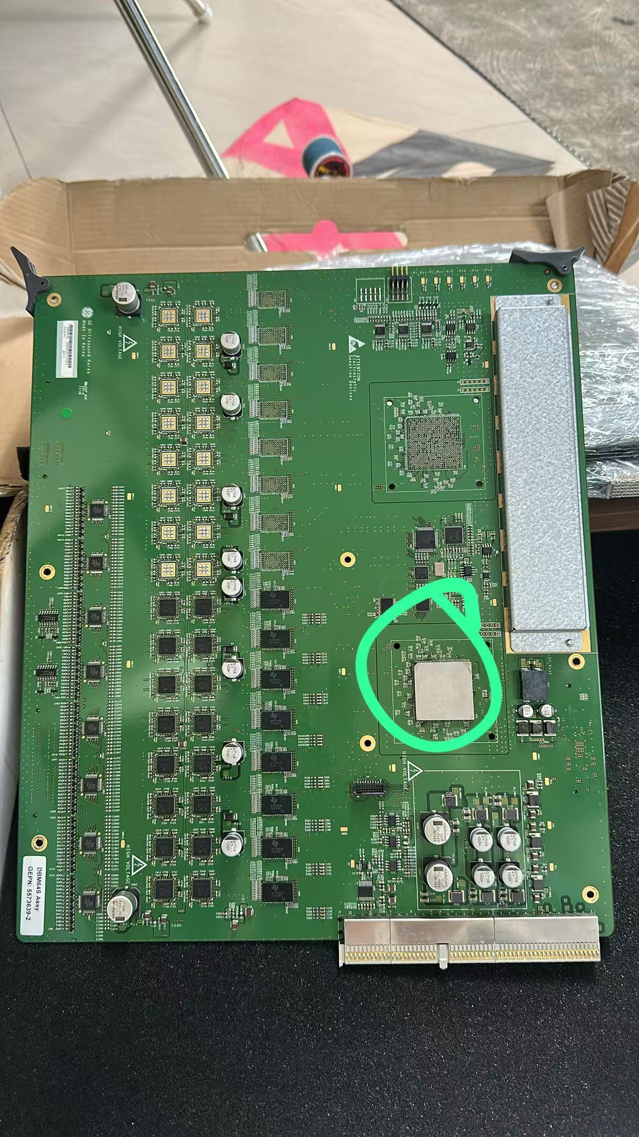 Voluson P8 通道板DBM64S Assy PN:5573639-2(图2)