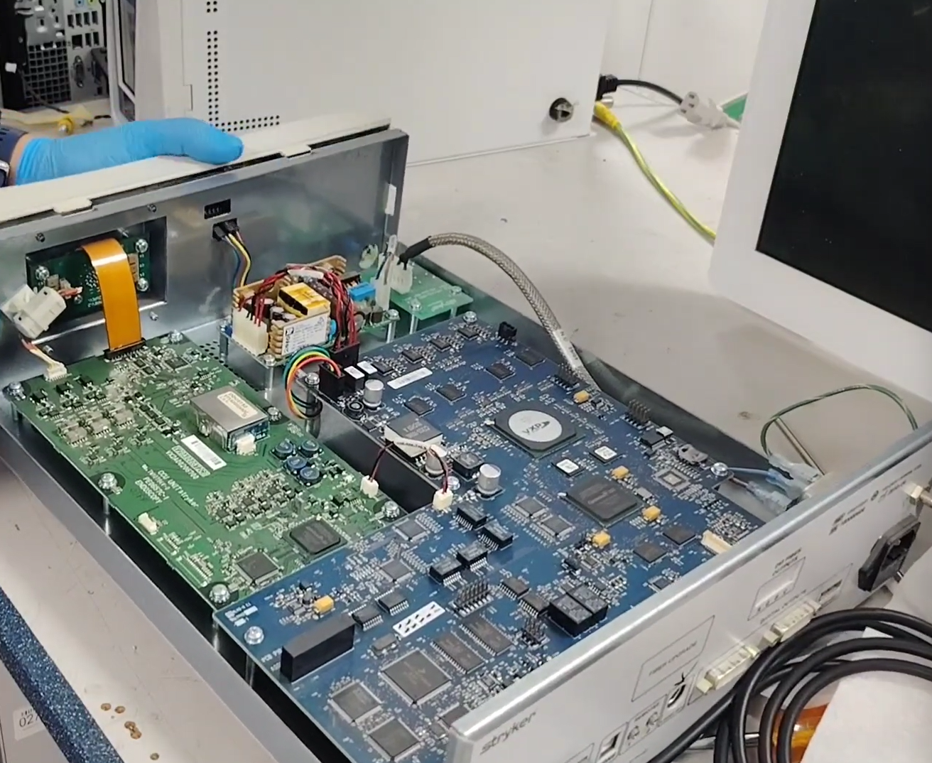 Stryker 1288HD 报错E1史赛克1288 HD 摄像主机维修(图1)