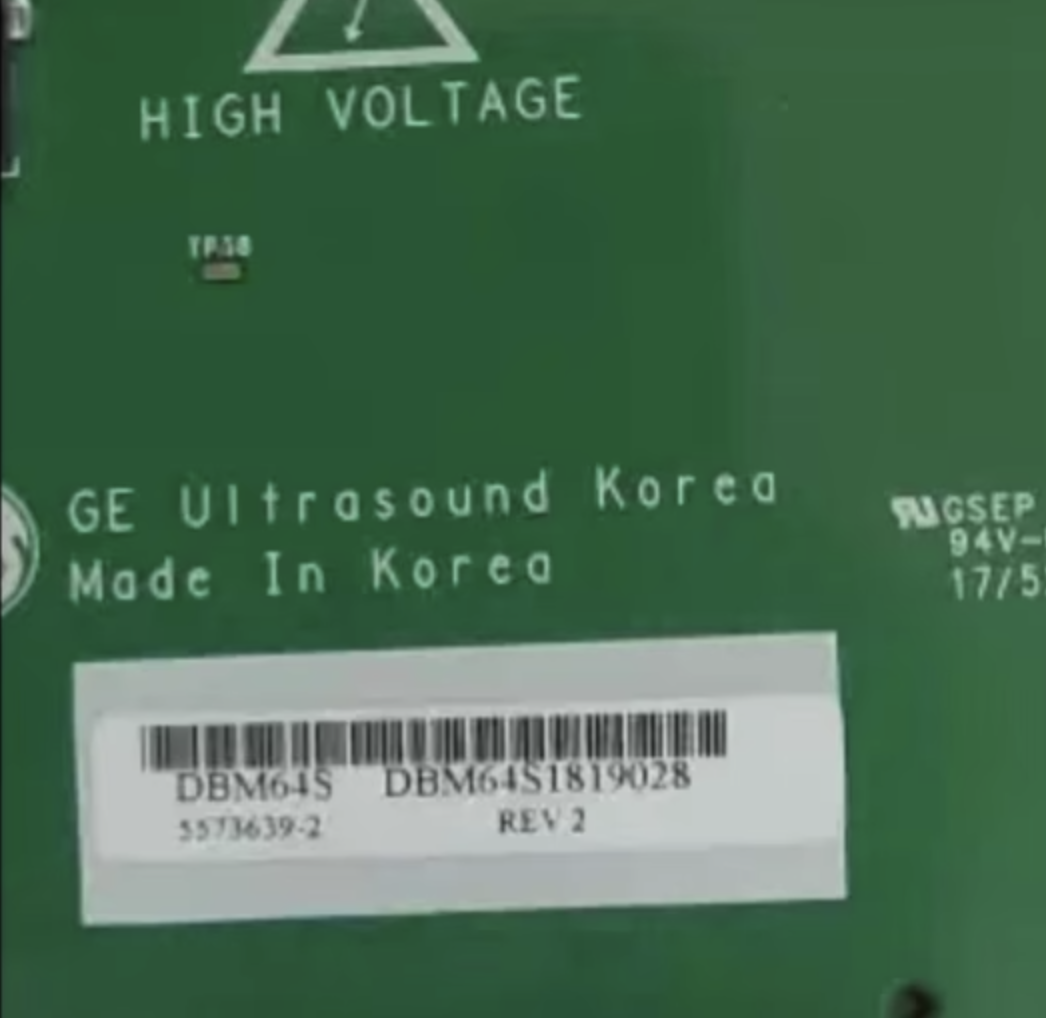 GE VOLUSON P8通道板DBM64S/DBM64G/DBM128S/DBM128G维修交换买断(图2)